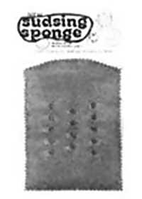 The sudsing sponge.